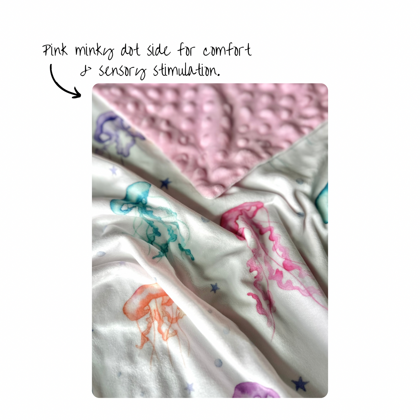 Baby and Toddler Minky Blanket - Feeling Jelly