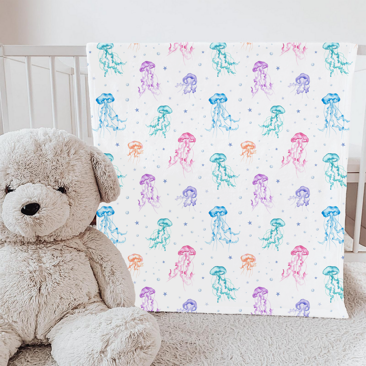 Baby and Toddler Minky Blanket - Feeling Jelly